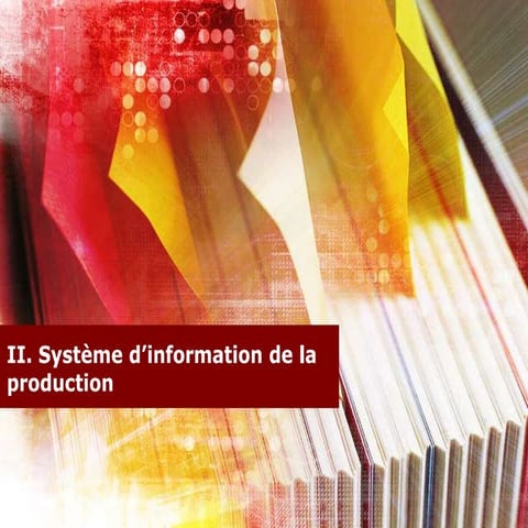 Gpao 2 Système d’information de la production