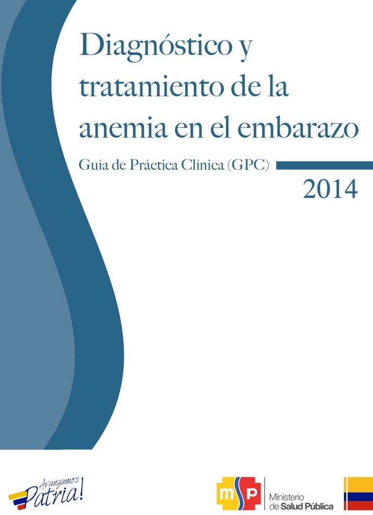 Gpc Anemia En El Embarazo