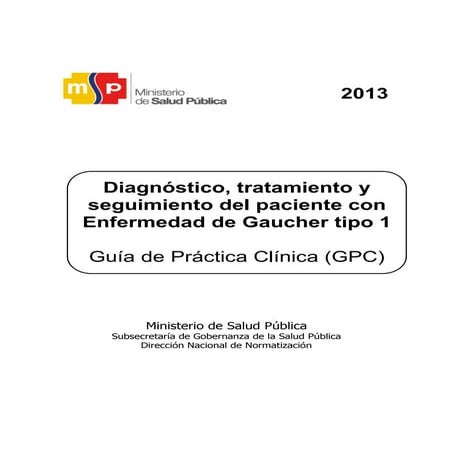 Gpc gaucher 2013