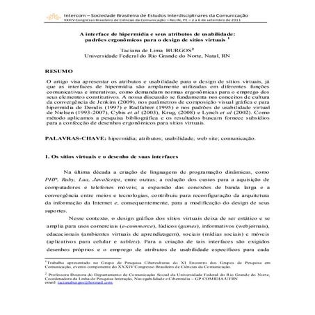 Gp cibercultura taciana de lima burgos