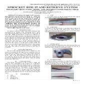 SPROCKET SIDE STAND RETRIEVE SYSTEM