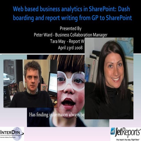 Gp Data To Share Point  Reports