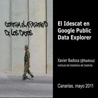 El Idescat en Google Public Data Ex...