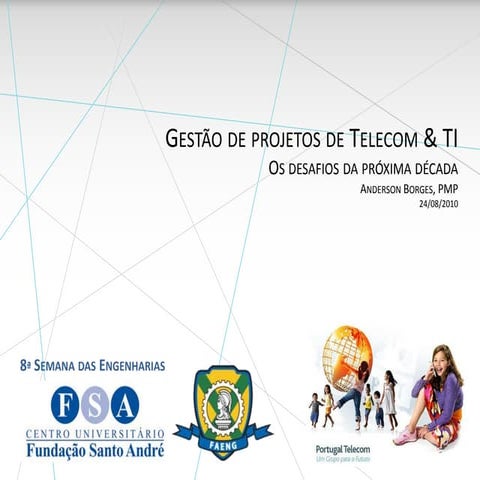 Gestão de Projetos em Telecom | PPTX