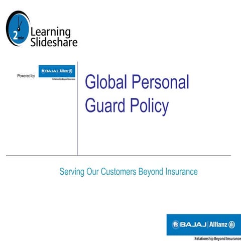 Global Personal Guard Policy