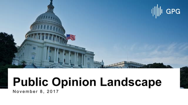 GPG Public Opinion Landscape