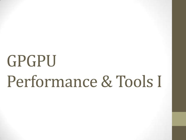 Gpgpu intro