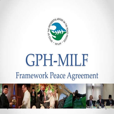 GPH-MILF Framework Agreement