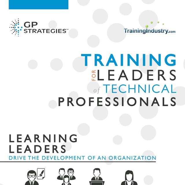 GP Strategies Infographic - Training for Leaders of Technical Professionals