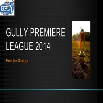 Radio city 91.1FM - Gully Premier League 2014