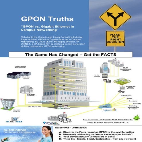 GPON vs. Gigabit Ethernet - Just the Facts 