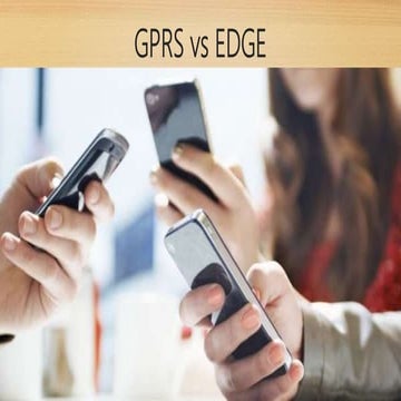 Gprs  vs edge