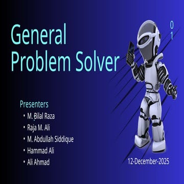 Lecture 3 general problem solver | PPTX