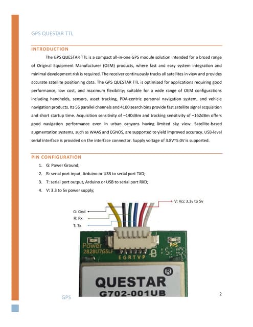 Gps module Circuit Diagram