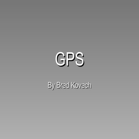 GPS