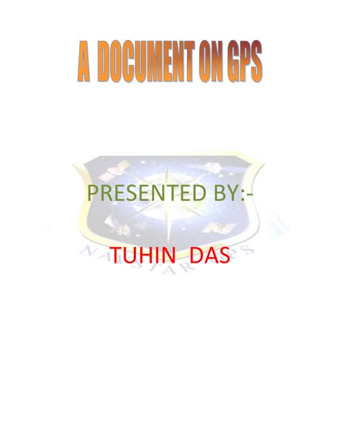 GPS DOCUMENT