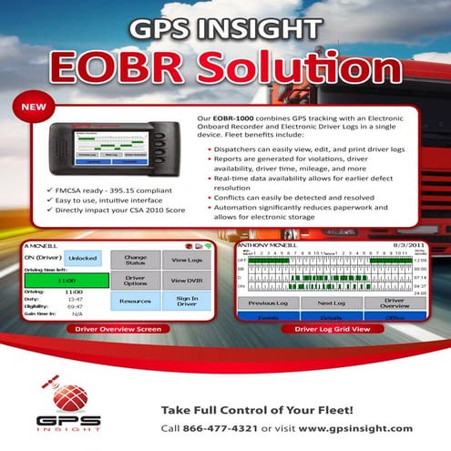 GPS Fleet Tracking Brochure | PDF