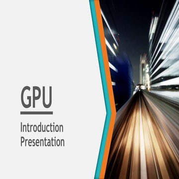 GPU-working & structure(Nividia & AMD)-History and 2017-Open session