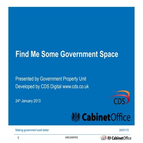 Find Me Some Government Space – new website to sell government buildings