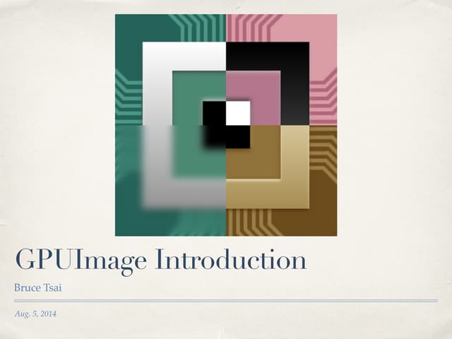 iOS GPUImage introduction
