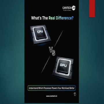 GPU vs CPU: Understanding the Key Differences | PPTX
