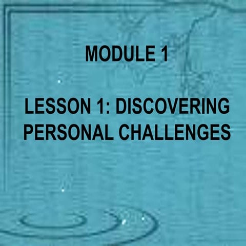 Gr.10 English module 1 lesson 1