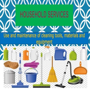 GRADE 7 Household services 