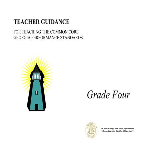 Gr. 4 Teacher Guidance