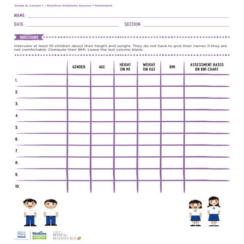 Gr06 l01 nutrition problems session 1 homework