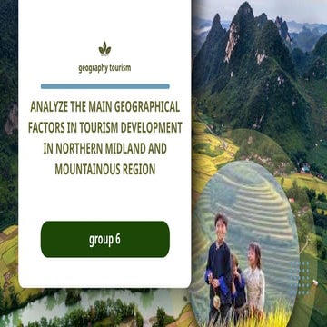 The Northern midland and moutainous region in vietnam