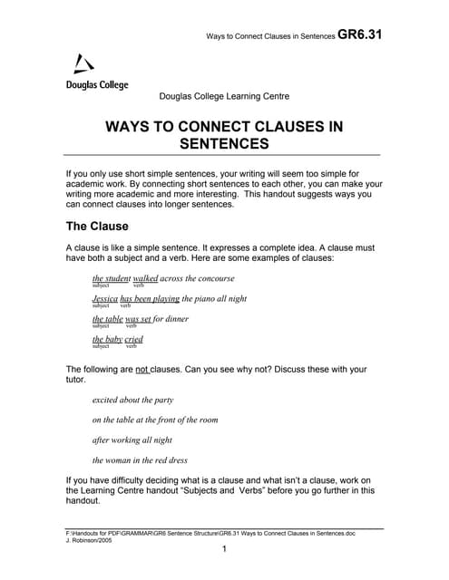 Gr6 31 ways_to_connect_clauses_in_sentences