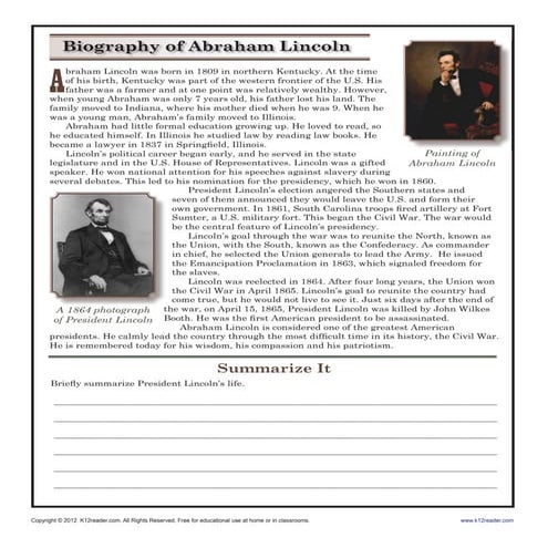 Gr7 abraham lincoln_biography