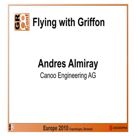 Gr8conf Flying with Griffon