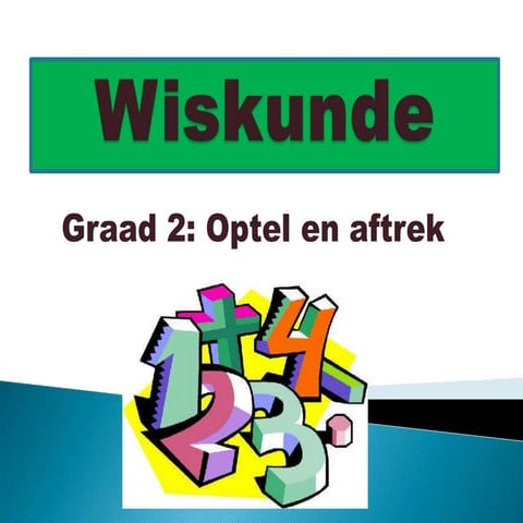 Graad2 optel en aftrek | PPTX