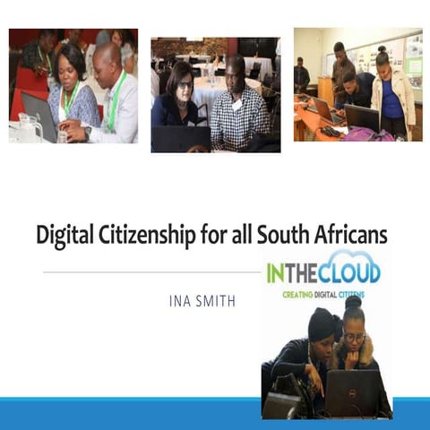 Digital Citizenship for all South Africans