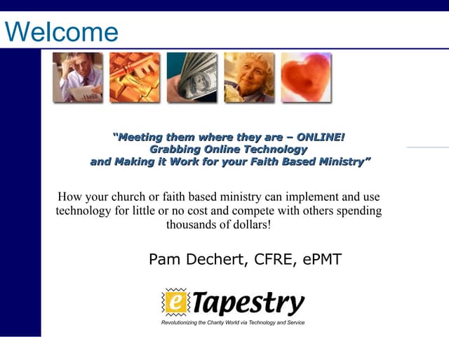 Grabbing Online Technology Faith Based