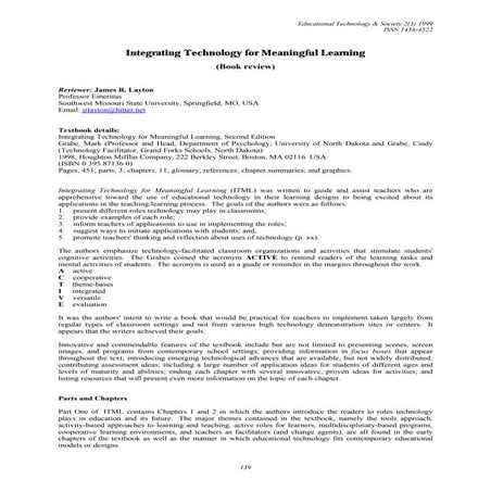 Meaningful Learning Framework | PPTX