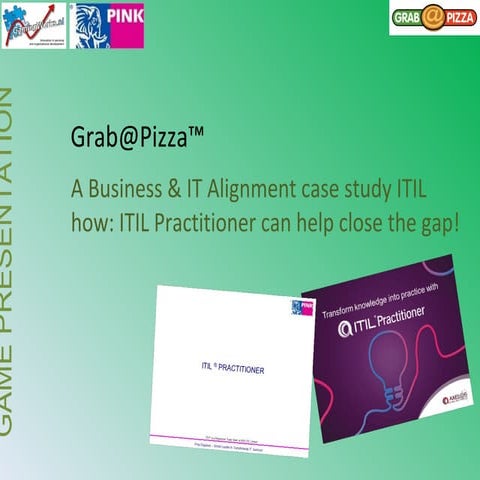 Grab@Pizza Simulation : ITIL Practitioner