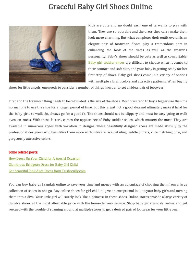 baby girl footwear online