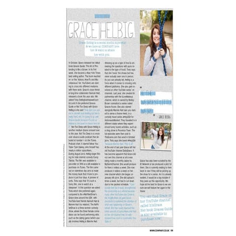 Grace Helbig Company Magazine