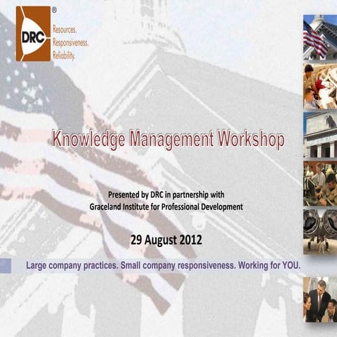 Knowledge Management Workshop