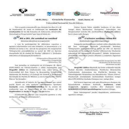 Graciela universidad nacional_de_tres_de_febrero_pais vasco