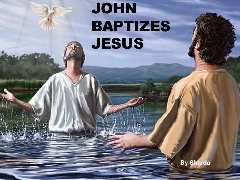 Gracious Jesus John BaptizesJesus
