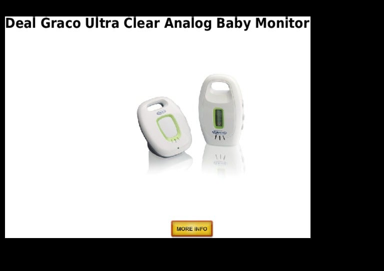 graco ultra clear baby monitor