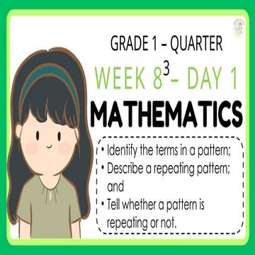 Patterns and-algebra-grade-2 powerpoint | PPT