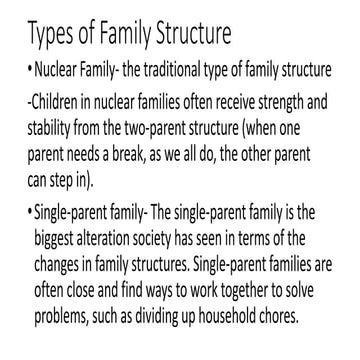 Family Structure