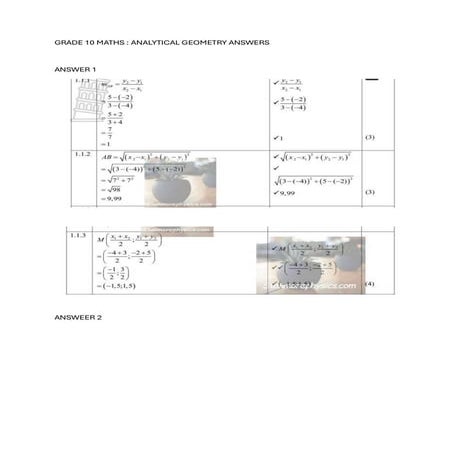 GRADE 10 MATHS ANALTICAL GEOMETRY ANSWERS.pdf