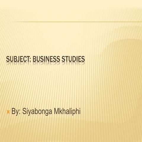 Grade 11 notes (slides) | PPTX