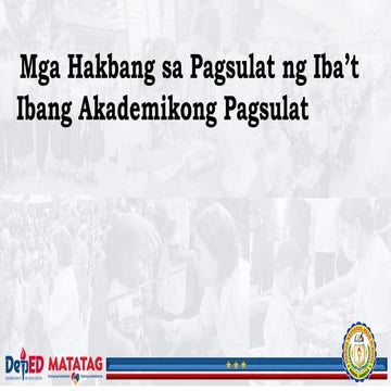 Talakay 4- Buod o Sinopsis Filipino sa Piling Larang pptx | PPTX