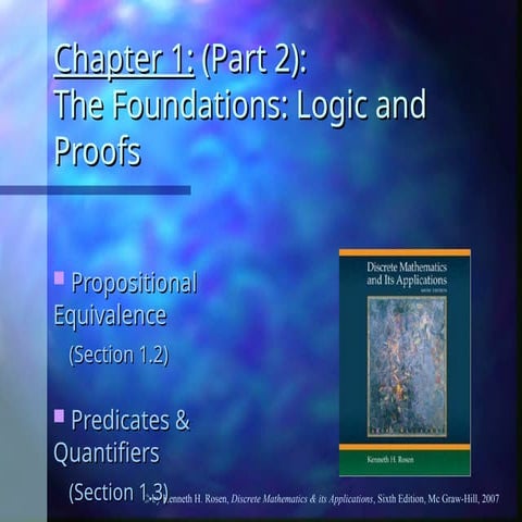 logic and  proof II for grade 12 students .ppt